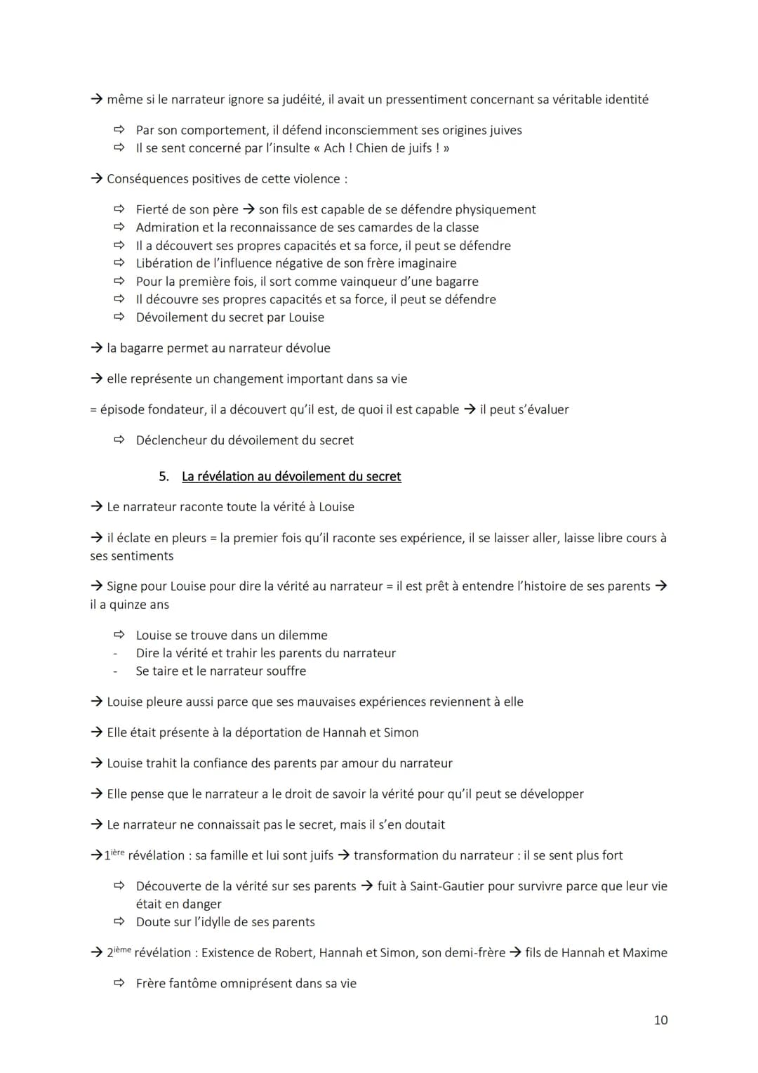 PHILIPPE GRIMBERT: LE SECRET

CHAPITRE 1

1. Le narrateur

→ Fils unique, surprotection du fils → se sent seul, peureuse et triste il pleure