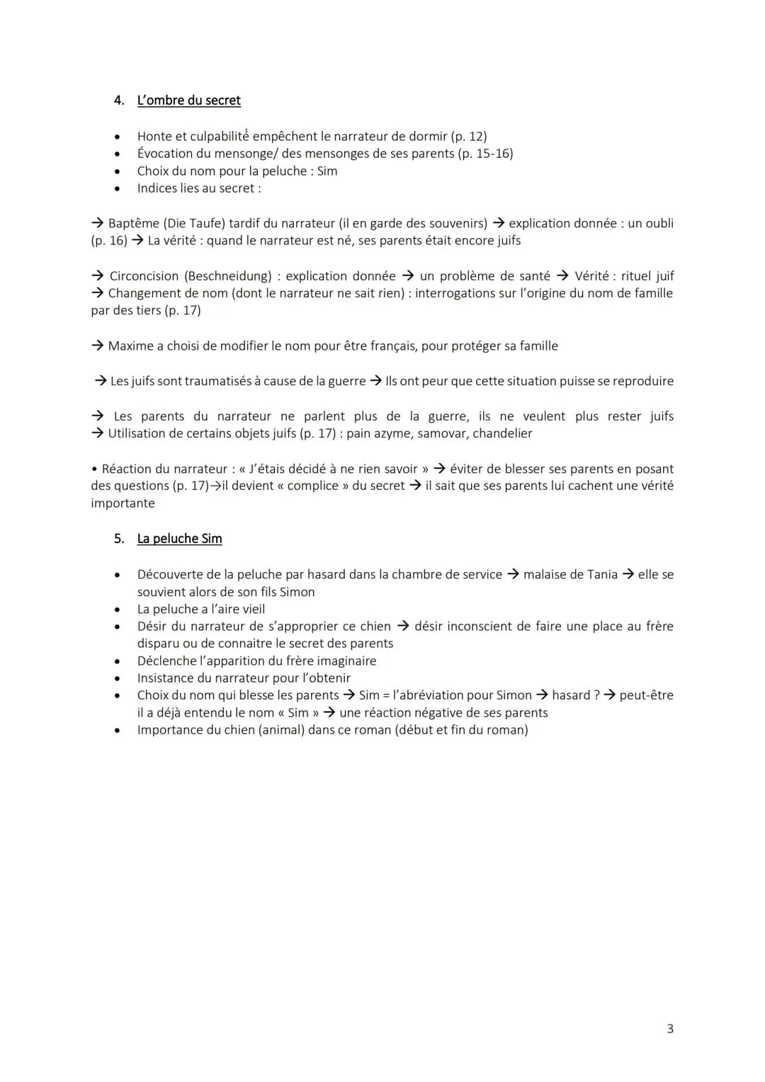 PHILIPPE GRIMBERT: LE SECRET

CHAPITRE 1

1. Le narrateur

→ Fils unique, surprotection du fils → se sent seul, peureuse et triste il pleure
