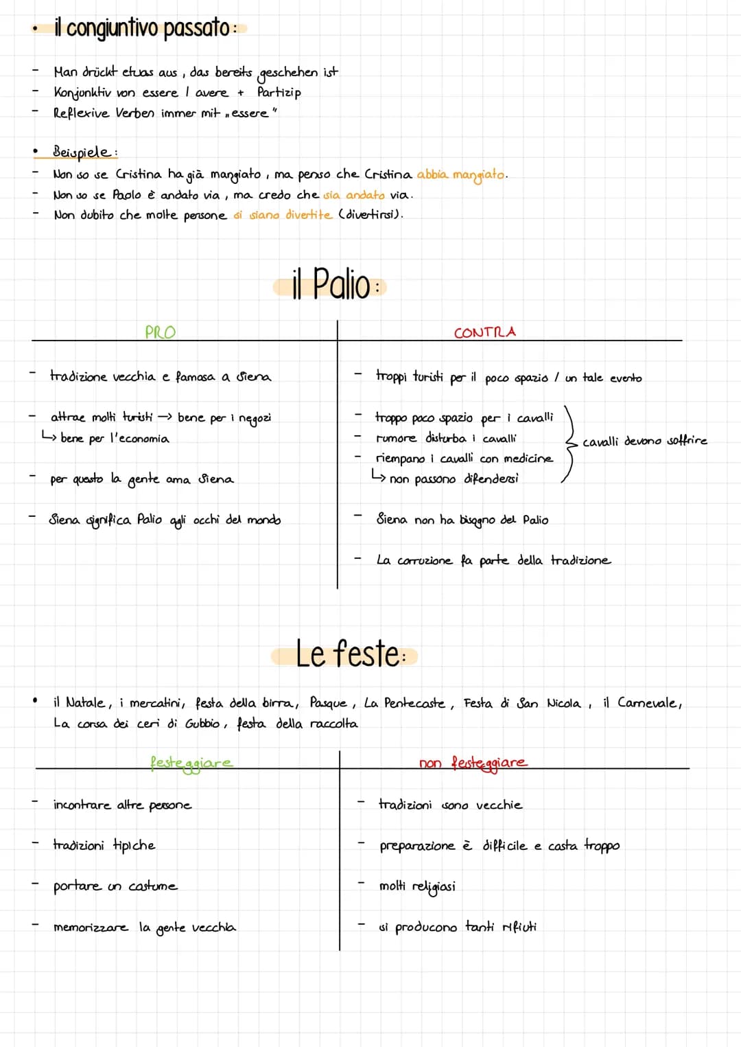 # Italienisch

unpersönliche Wendungen:
- È + Adj (è bello che...)

Notwendigkeit
- È necessario che...

Meinungsäußerungen:
- credo / penso