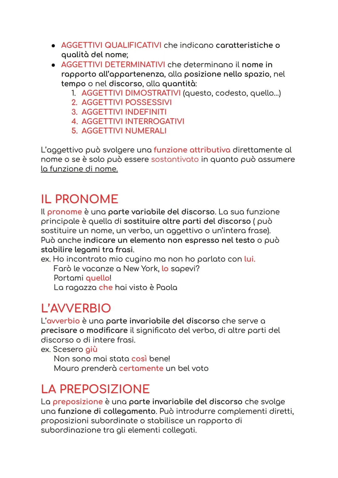 # Le parti del discorso

IL VERBO

Il verbo è una parte variabile del discorso che ci dice qualcosa sul
soggetto;
ex. Marco mangia la mela

