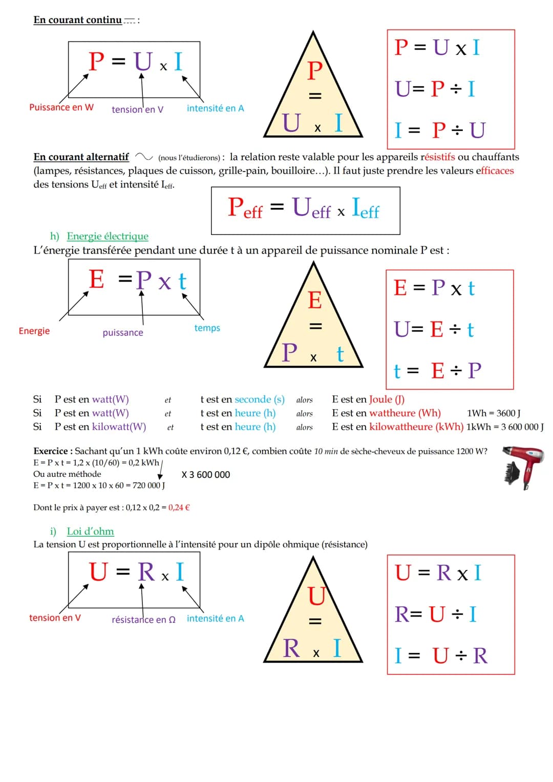 # Fiche de révision de 3eme en physique chimie - DNB

1/ Chimie: organisation et transformation de la matière

a) Atomes, molécules et ions
