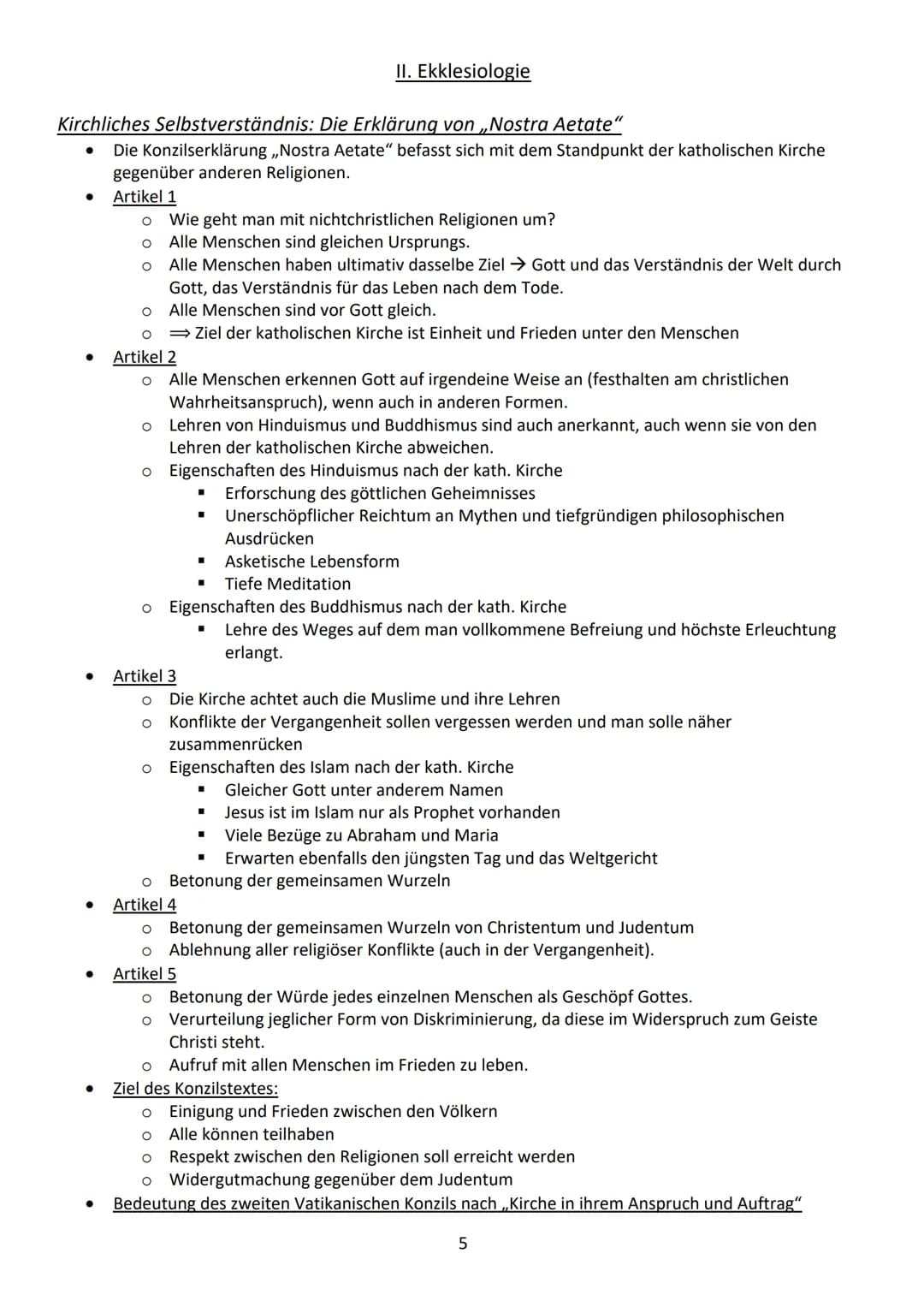 # Lernzettel Religion 2022

I. Christologie

Reich-Gottes-Verkündigung-Jesu

- Reich Gottes ist kein Ort, sondern ein Weg, der sich ständig 