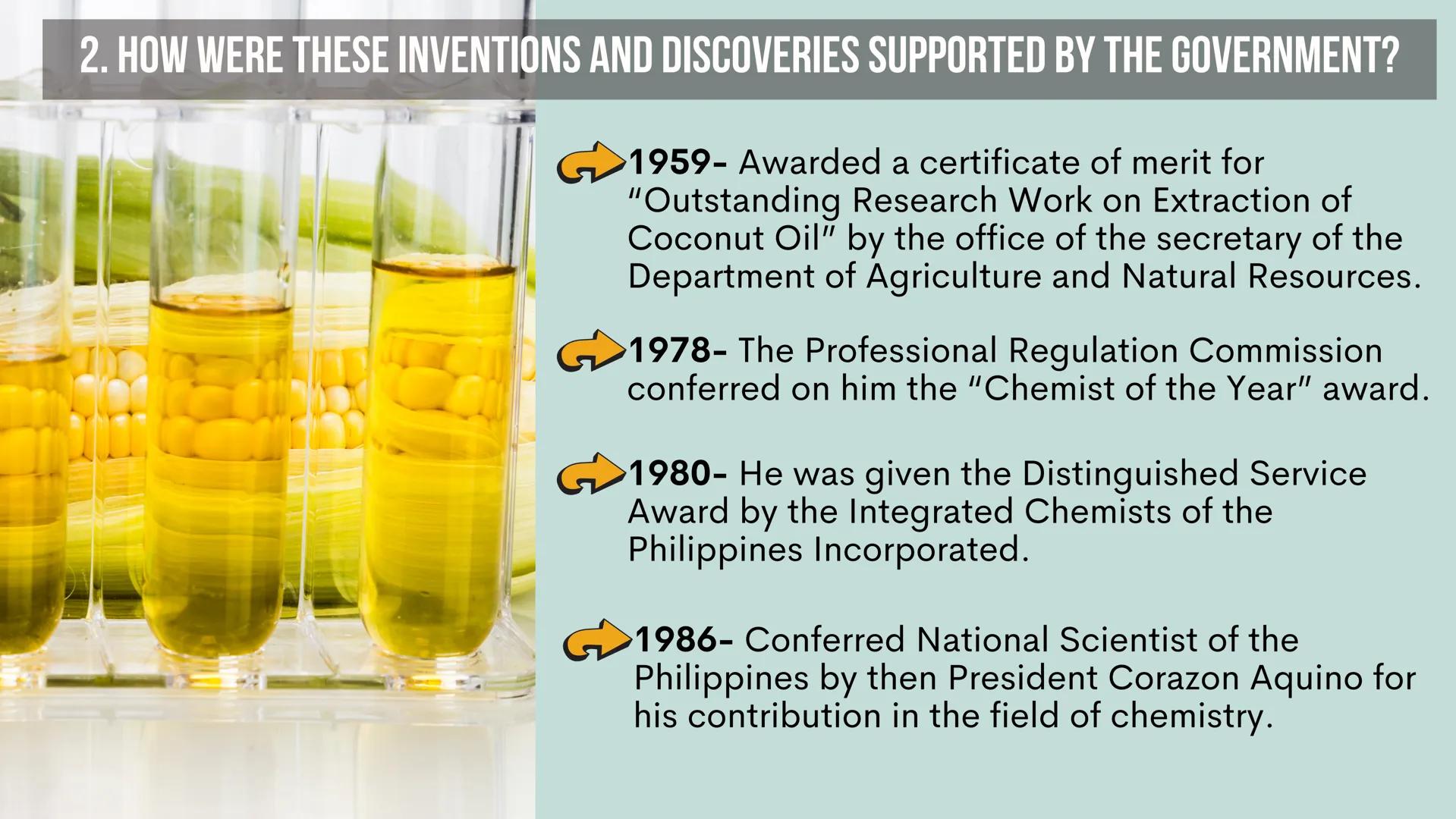 # FILIPINO
# SCIENTISTS
## and their
# CONTRIBUTIONS
GROUP 8 SCIENCE AND TECHNOLOGY

x
x
x
x # JULIAN BANZON N
CH
N
OH
N=
CH3
OH
CH3
OH
CH3
