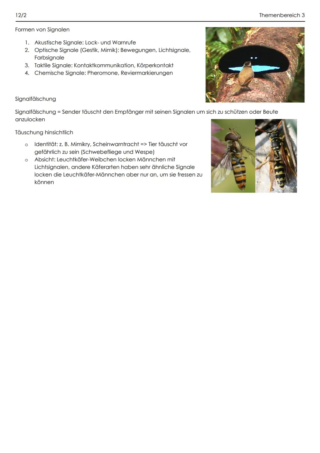 12/2
Themenbereich 1

Genetisch bedingte Verhaltensweisen

Verhalten = Alle beobachtbaren sowohl agierenden als auch reagierenden Verhaltens