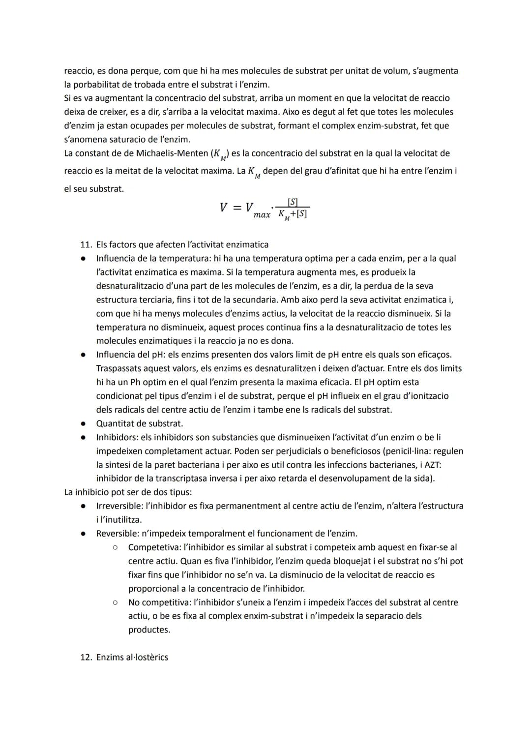 UNITAT 1: EL METABOLISME CEL-LULAR I ELS ENZIMS

1. El concepte de metabolisme

El metabolisme cel·lular és el conjunt de reaccions químique