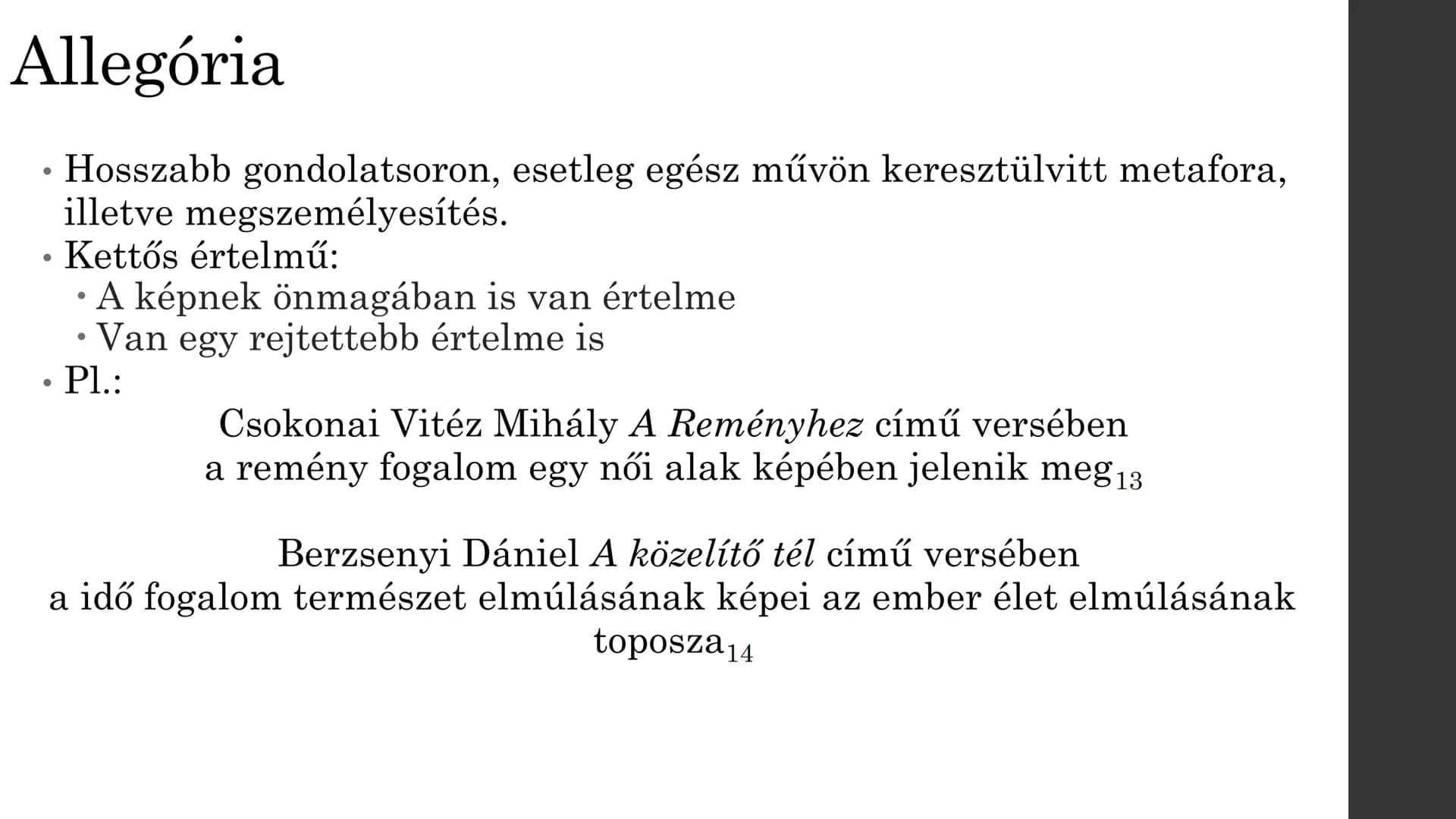 # Szóképek és
alakzatok
Készítette: Fófai Laura # Metafora

*   Két fogalom, tulajdonság tartalmi-hangulati hasonlóságán alakuló
szókép.
*  