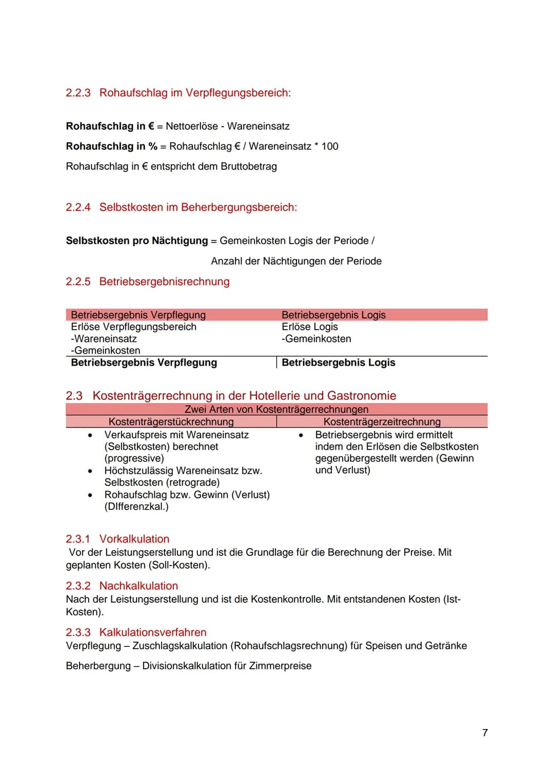 # Inhaltsverzeichnis

1 Istkostenrechnung zu Vollkosten: 3

1.1 Bezugskalkulation: 4

1.1.1 Progressive Bezugskalkulation. 4

1.1.2 Retrogra