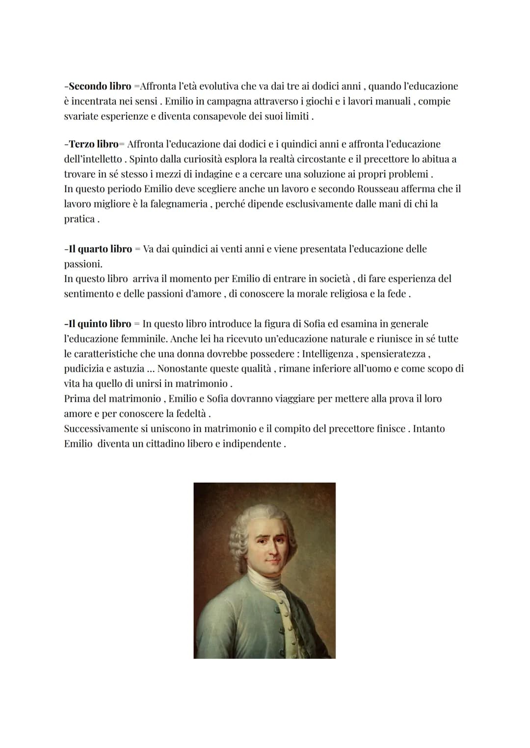 # Rousseau

L'educazione naturale......

Rousseau è uno dei più importanti esponenti dell'illuminismo, il quale vede nella civiltà
una fonte