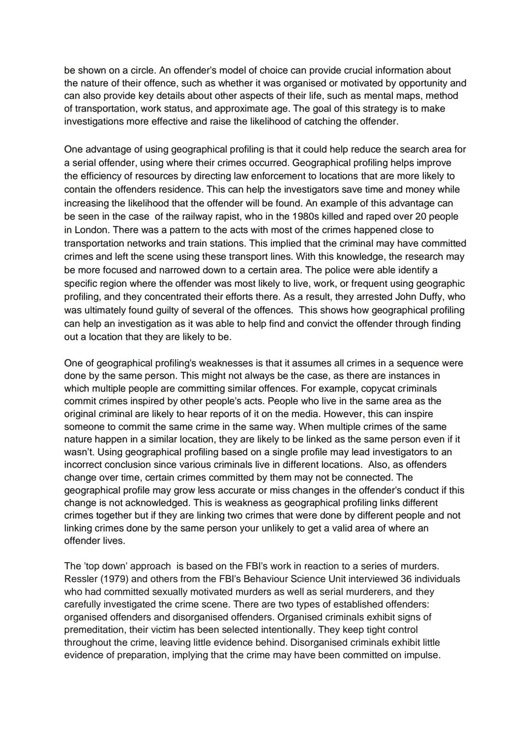 # Unit 3: AC1.2: Asses the usefulness of investigative Techniques in criminal
investigations.

Forensics

Forensics is a technique in which 