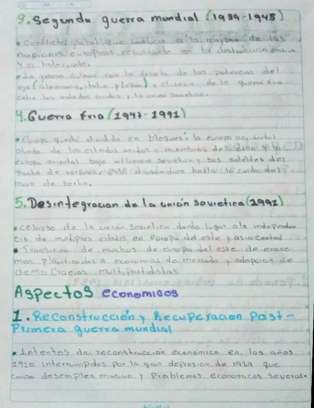 # CONTEXTO

El siglo xx fue un periodo de cambios protundes y
radicales en europa Caracterizado por guerras devastadoras
grandes transformac