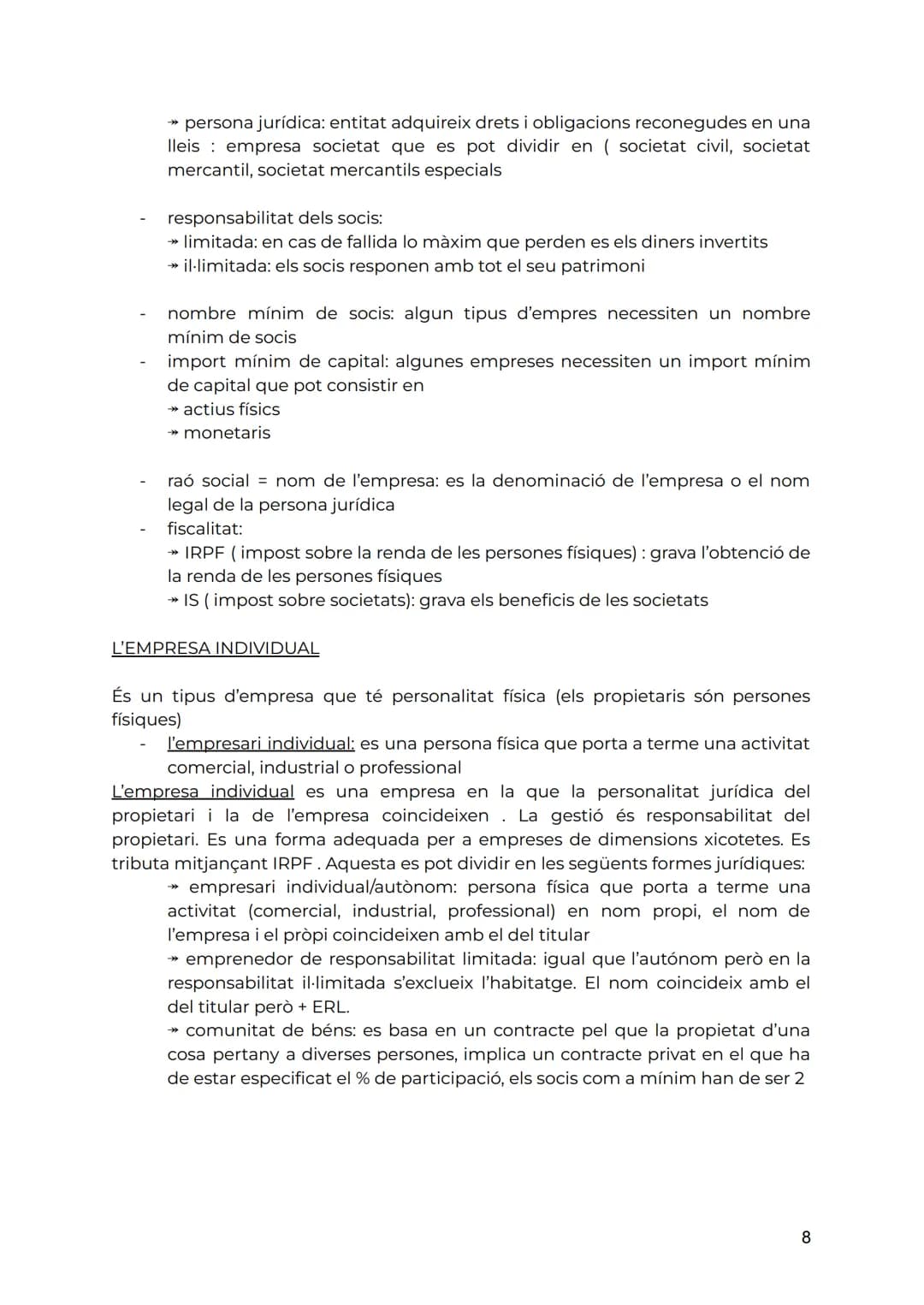 # TEMA 1: L'ECONOMIA I L'EMPRESA

1. L'ACTIVITAT ECONÓMICA I ELS SEUS AGENTS

Per satisfer les necessitat de les persones la societat ha de 