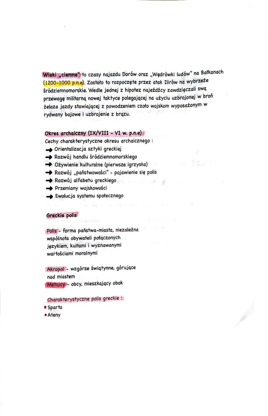 
<h2>Periodyzacja dziejów Grecji</h2>
<p>Starożytna Grecja obejmuje wiele okresów, takich jak okres minojski, okres mykeński, okres archaicz