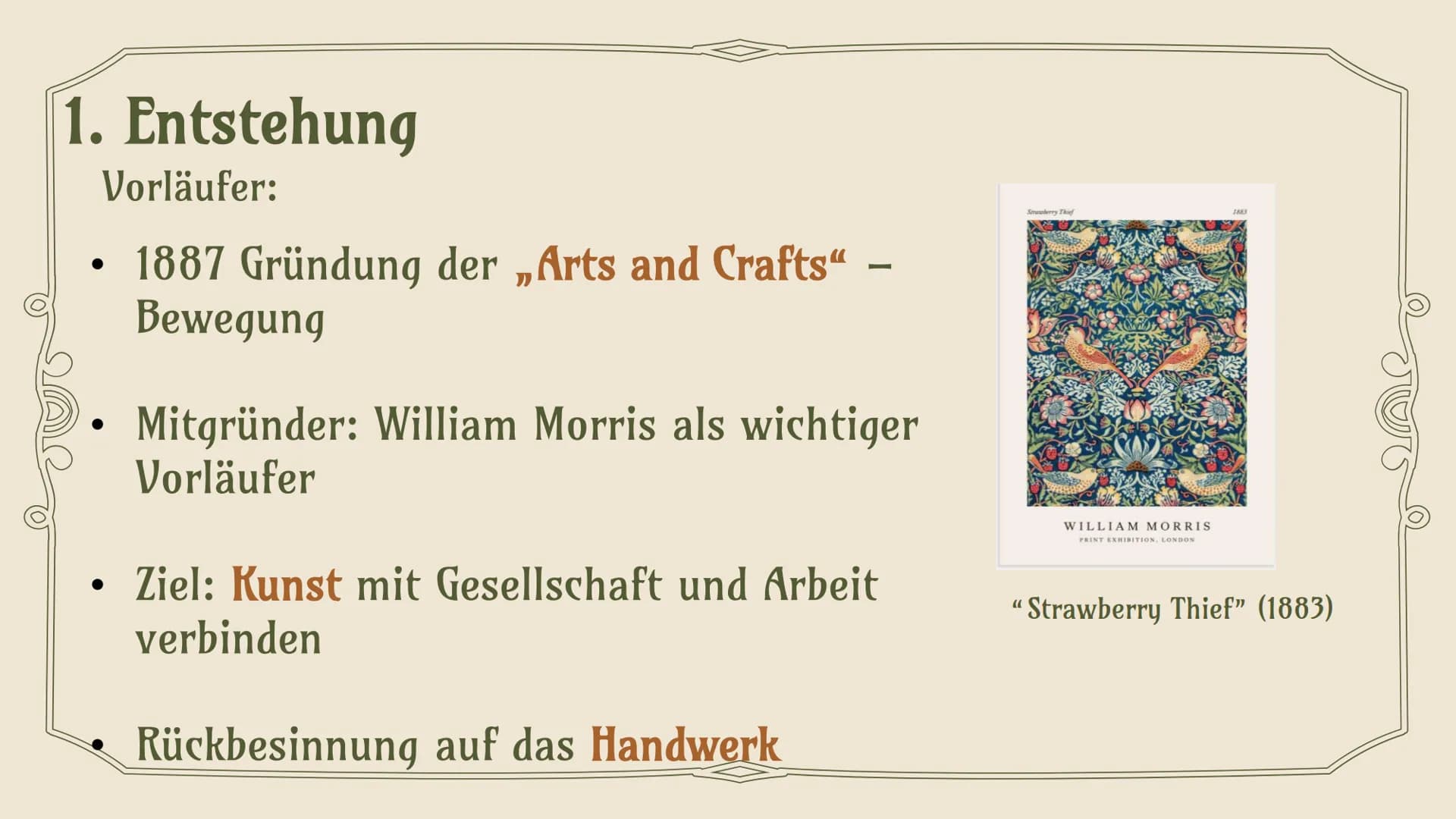 # JUGENDSTIL

## ART NOUVEAU

Trang Le Thi Minh 12b Kunst 2 # Gliederung

1. Entstehung
2. Merkmale
3. Architektur
4. Handwerk
5. Mode „Edwa