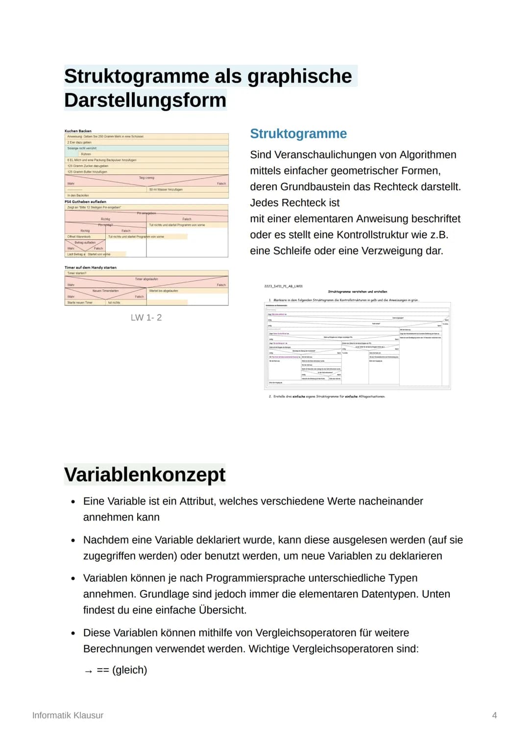# Informatik Klausur

* Thema Algorithmen, Scratch, Kodierung, Verschlüsselung
* Datum @December 2, 2022
* Status Nicht geschrieben

# Algor