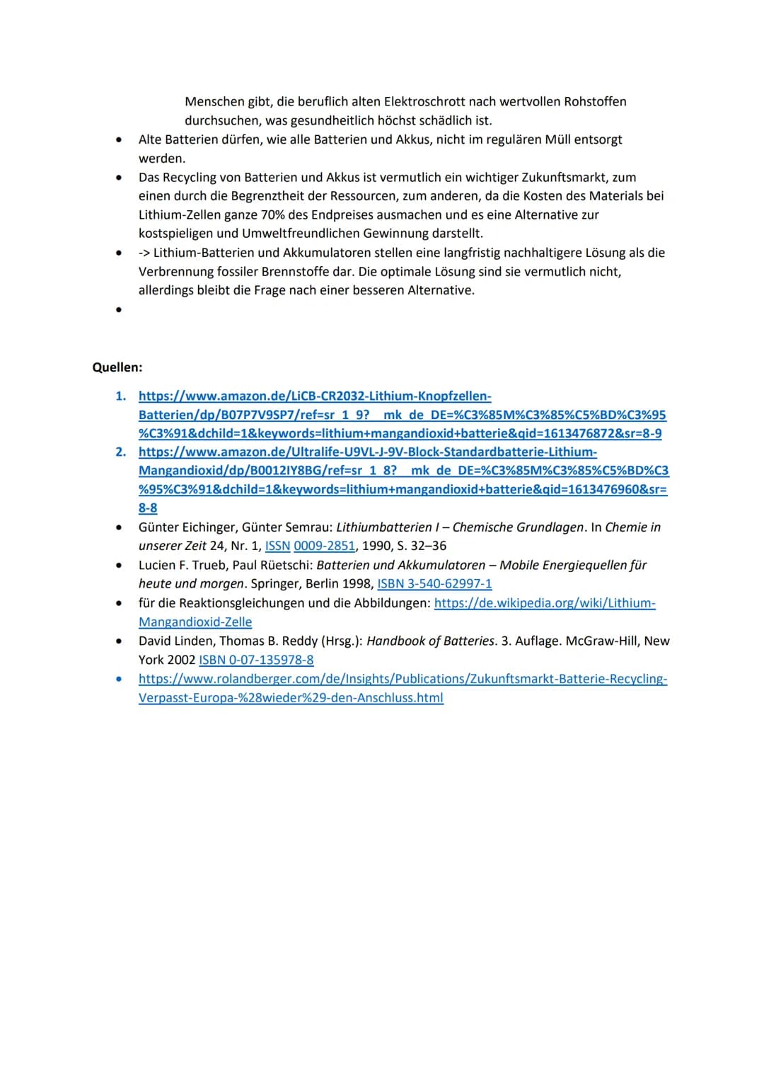 # Lithium-Mangandioxid-Batterie

Allgemeines:

- auch als Alkali-Mangan-Batterie bekannt
- nicht zu Verwechseln mit Lithium-Ionen-Akkumulato
