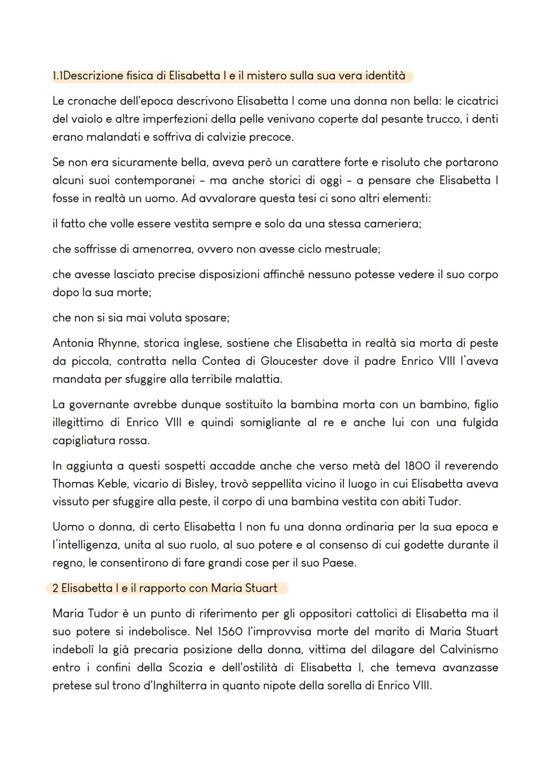 # ELISABETTA I TUDOR
(1558-1603)

Pensiero politico

Portò avanti una politica di pacificazione
religiosa e di mobilità sociale. Favori la
c