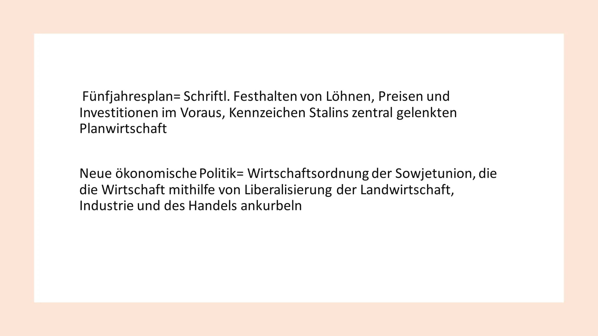 # Stalinismus

Die Diktatur von Josef Stalin 1928-58 Inhaltsverzeichnis

• Was ist Stalinismus?
• Vorherige Einflüsse
• Zwangskollektivierun