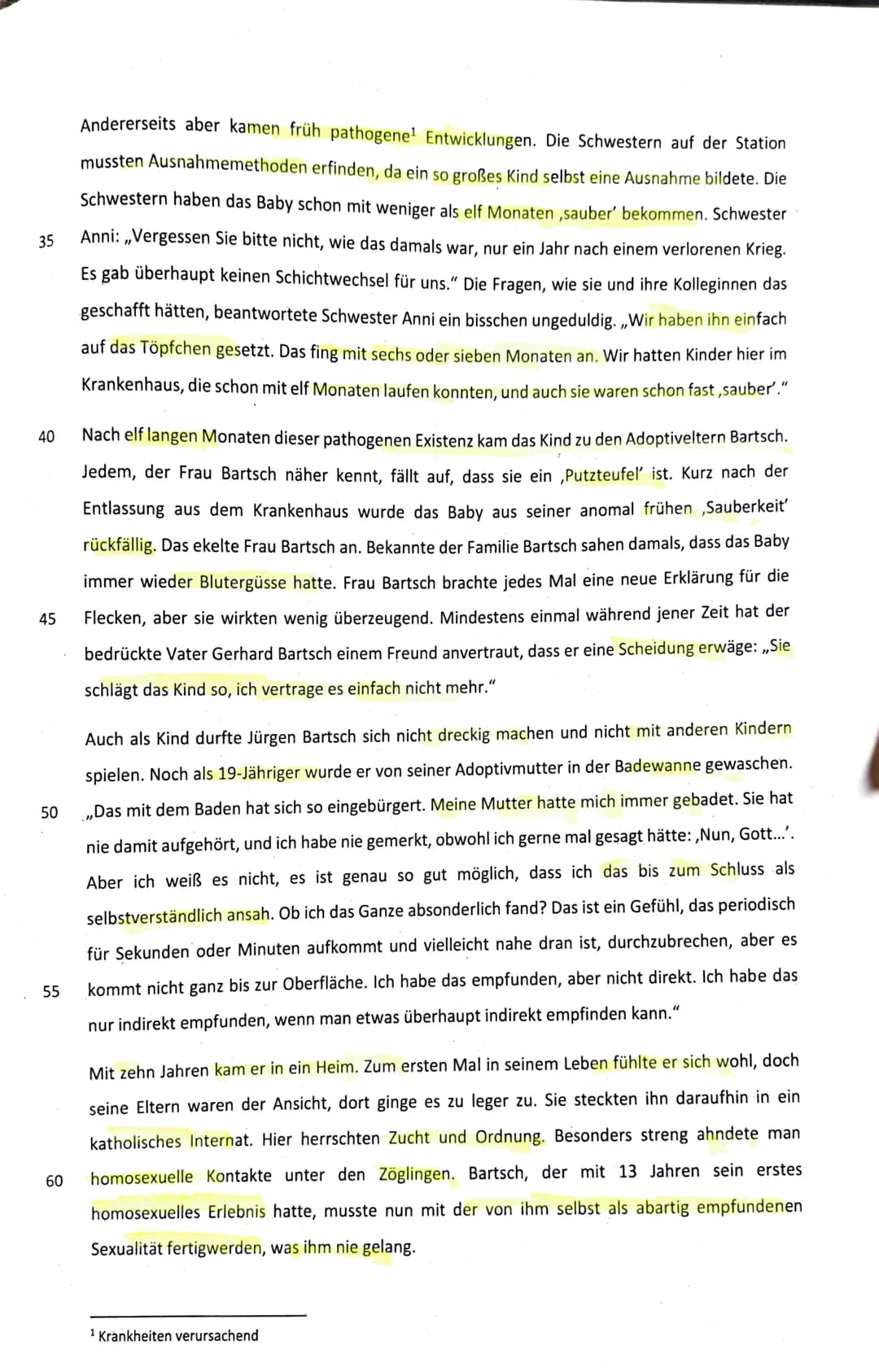 # Der Fall Jürgen Bartsch

„Bestie von Langenberg", „Teufel in Menschengestalt" - so titelt die Presse am Morgen des 22.
Juni 1966, nachdem 