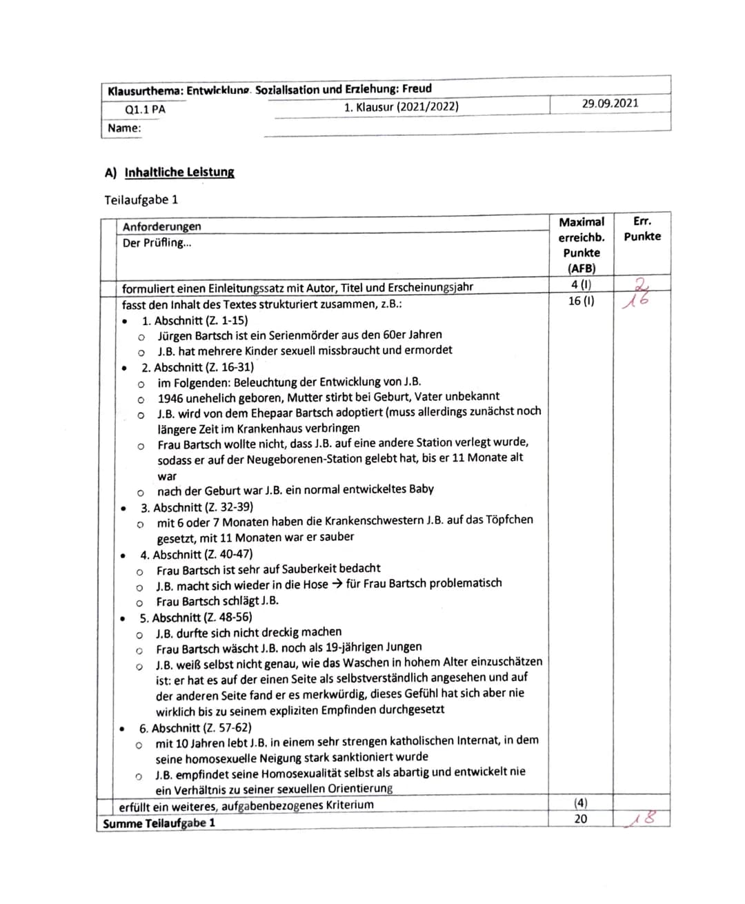 # Der Fall Jürgen Bartsch

„Bestie von Langenberg", „Teufel in Menschengestalt" - so titelt die Presse am Morgen des 22.
Juni 1966, nachdem 