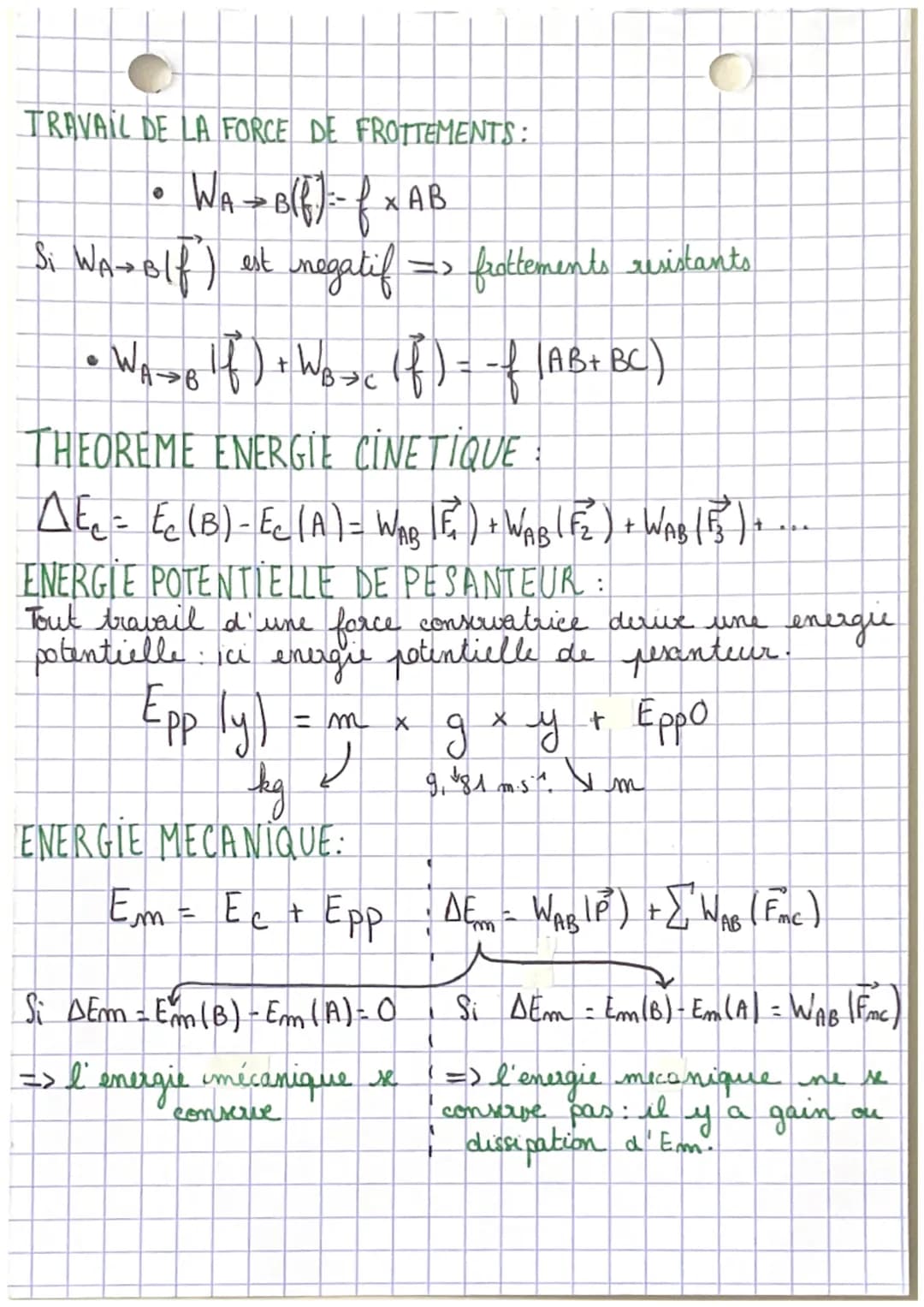 # PHYSIQUE
Energie cinetique/mécanique

ENERGIE CINÉTIQUE:

$E_c = \frac{1}{2} \times m \times v^2$

J

kg

m.s$^{-1}$

TRAVAIL DE FORCES CO