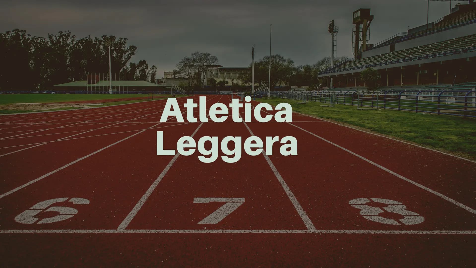 Atletica
Leggera # cos'è

L'ATLETICA LEGGERA È UN INSIEME
DI COMPETIZIONI SPORTIVE
PRESENTI NELLE OLIMPIADI SIN
DALLA PRIMA EDIZIONE E
RAGGR