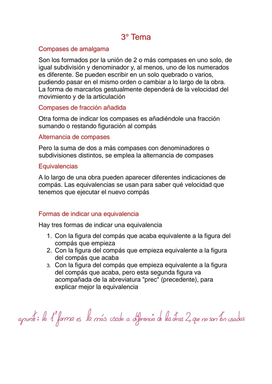1° Tema

❖ Intervalos: diferencia de tonos/frecuencias que hay entre 2 notes
distintas

Por la sig. tabla se deduce que:

1. El nº de tonos 