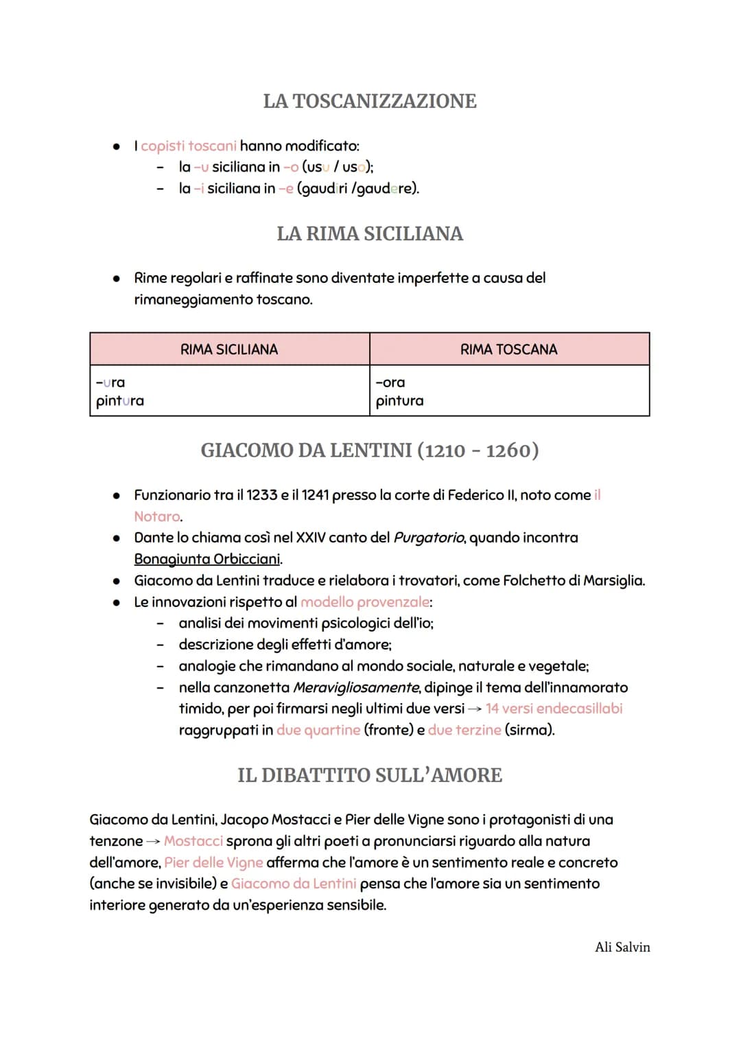 # LA SCUOLA SICILIANA

- La poesia lirica nasce alla corte di Federico II di Svevia, nominato imperatore
nel 1220 e morto nel 1250.

## LE O