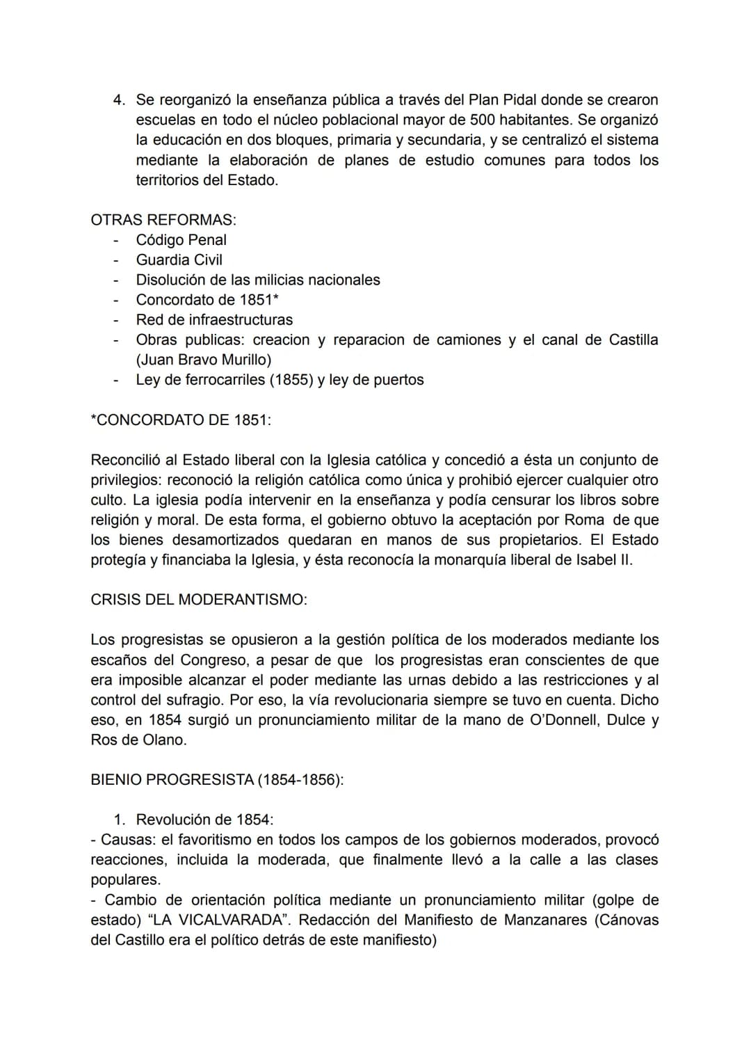 # CONSTRUCCIÓN DEL ESTADO LIBERAL (1833-1874)

REINADO DE ISABEL II:

El reinado de Isabel II estuvo dividido en dos etapas, la primera etap