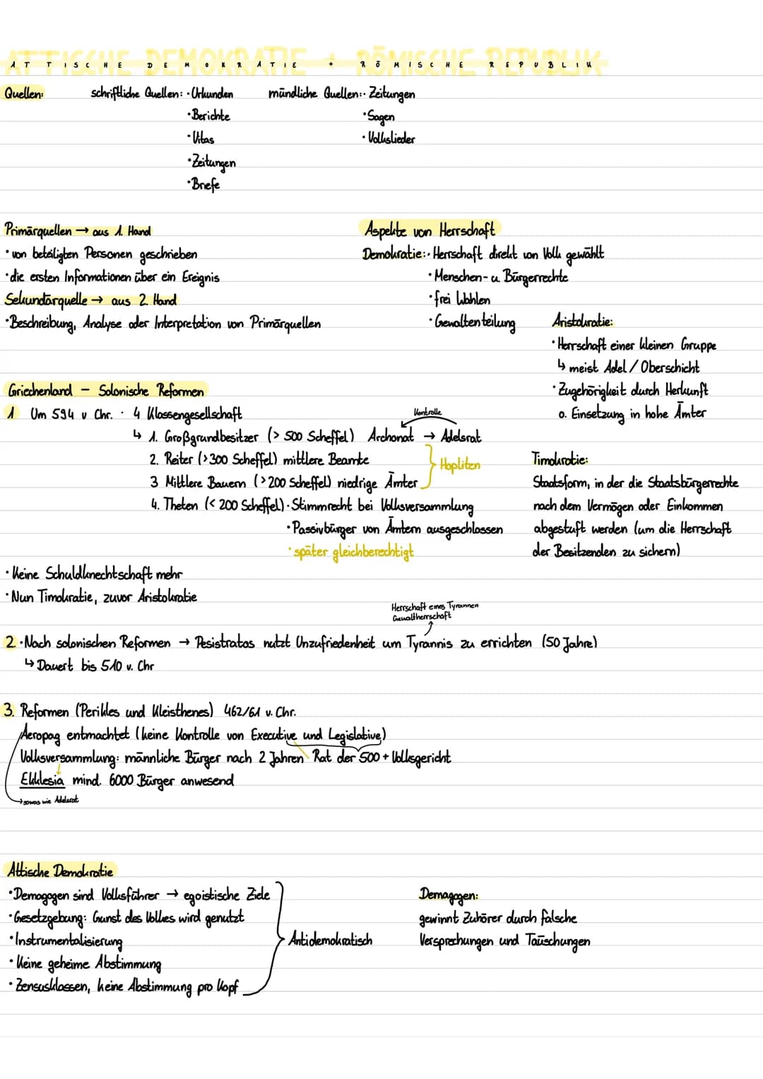 RÖMISCHE REPUBLIK

Quellen
schriftliche Quellen: Urkunden
mündliche Quellen Zeitungen
•Berichte
 Vitas
Sagen
• Volkslieder
Zeitungen
Briefe
