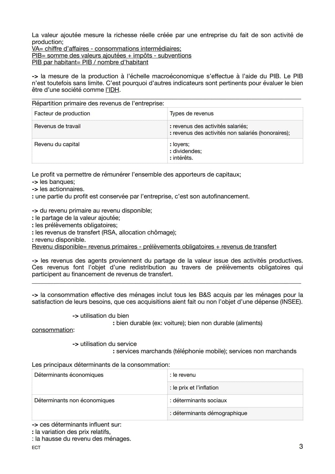 # ÉCONOMIE
Fiche révision générale
Programme 1ère

-> l'économie identifie des groupes d'individus ou d'organisations ayant des comportement
