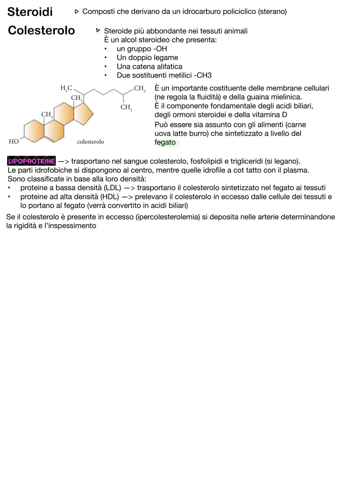 # Lipidi
Classe di composti eterogenei con diversa struttura e proprietà
Sono tutti insolubili in acqua ma solubili in solventi organici apo