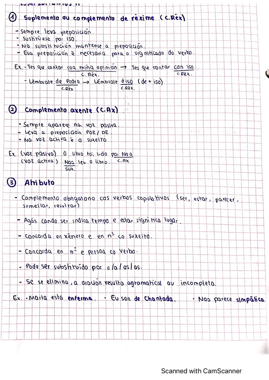 # O suacito é o predicado

- Oración
  - ten suxeito e predicaido.
  - ten como núcleo do predicado o verbo
- Dentro do predicado temos o nú