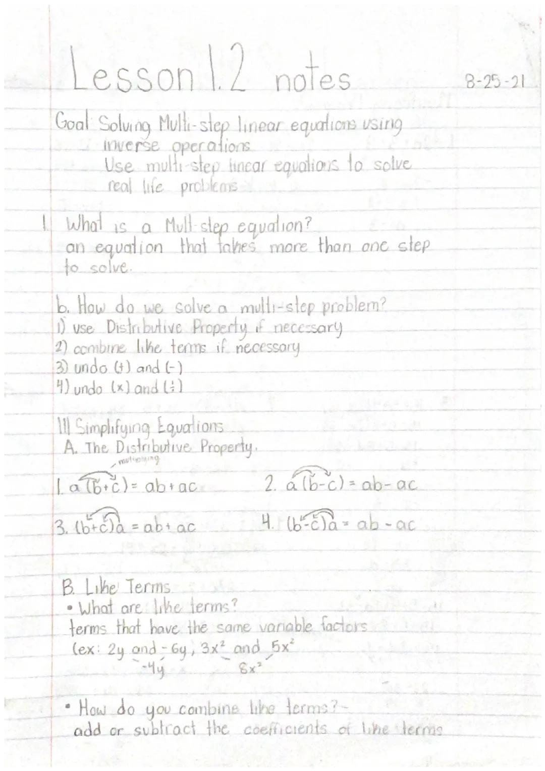 
<h2 id="goalsolvingmultisteplinearequationsusinginverseoperations">Goal: Solving Multi-Step Linear Equations Using Inverse Operations</h2>
