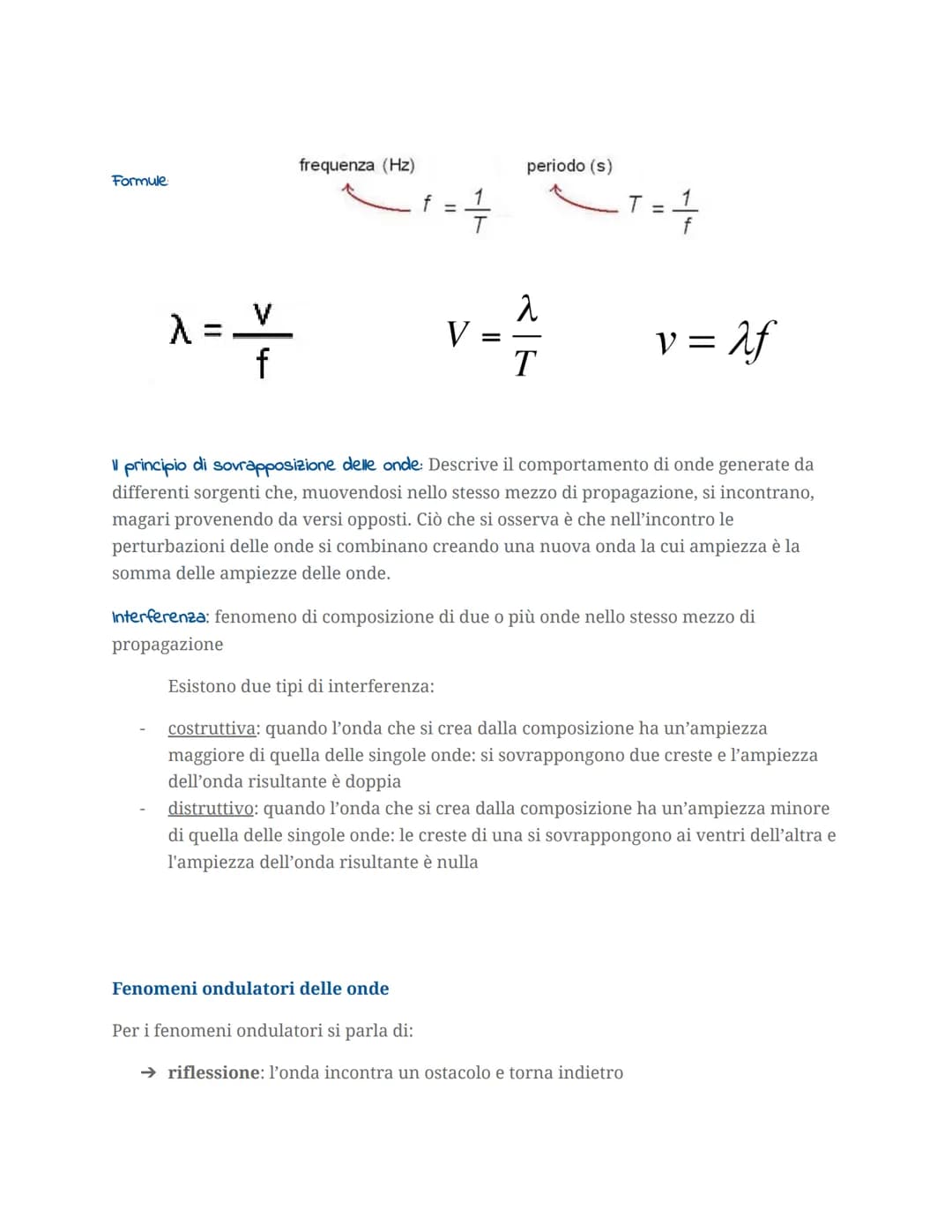 # Le onde

Un'onda è una perturbazione che si propaga trasportando energia ma non materia

Introduzione

Un'onda trasporta energia, cioè la 