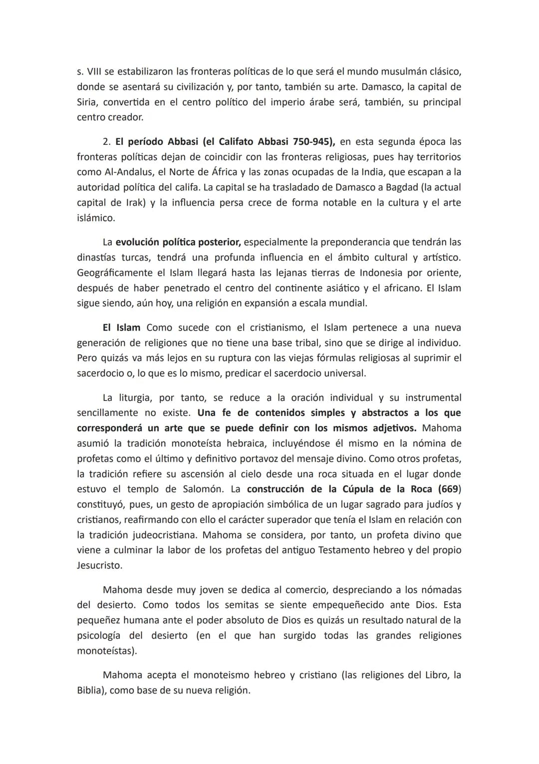 ARTE ISLÁMICO # EL ARTE ISLÁMICO: PRESENCIA E INFLUENCIA EN OCCIDENTE.

CONDICIONANTES HISTÓRICOS

El surgimiento de la civilización islámic