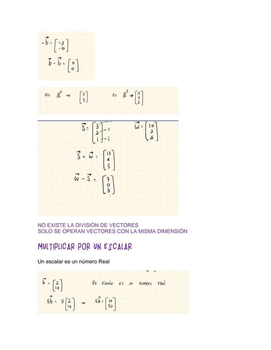 # OPERACIONES CON VECTORES

VECTOR: Tiene dirección, sentido y magnitud.
Vectores libres
Suma:

+

=

=

4

Es conmutativa

Para que 2 vecto