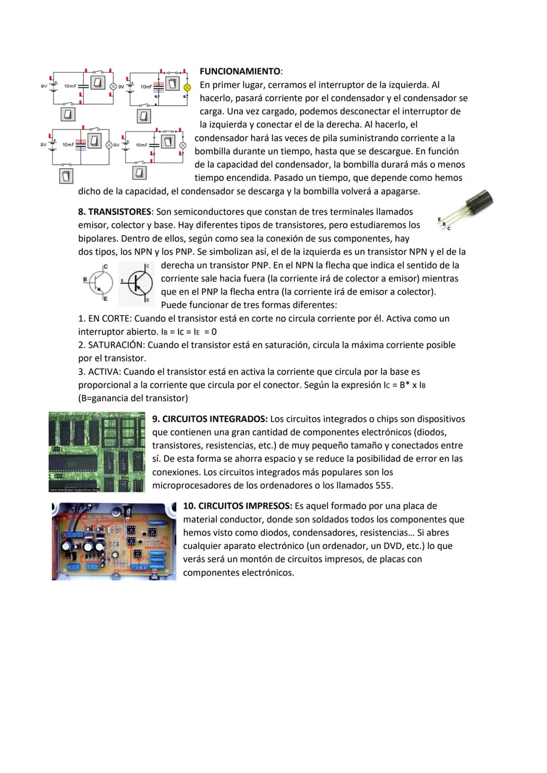 TECNOLOGÍA

ELECTRÓNICA ANALÓGICA
La diferencia entre la electricidad y la electrónica es que la electricidad
trabaja con conductores y la e