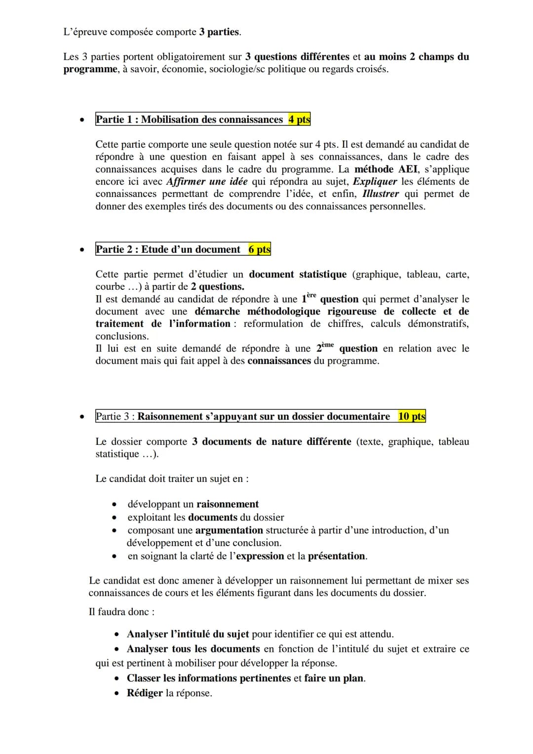 # Méthode de l'épreuve composée en terminale

L'épreuve de spécialité de terminale sera organisée avant les vacances de printemps, en
mars 2