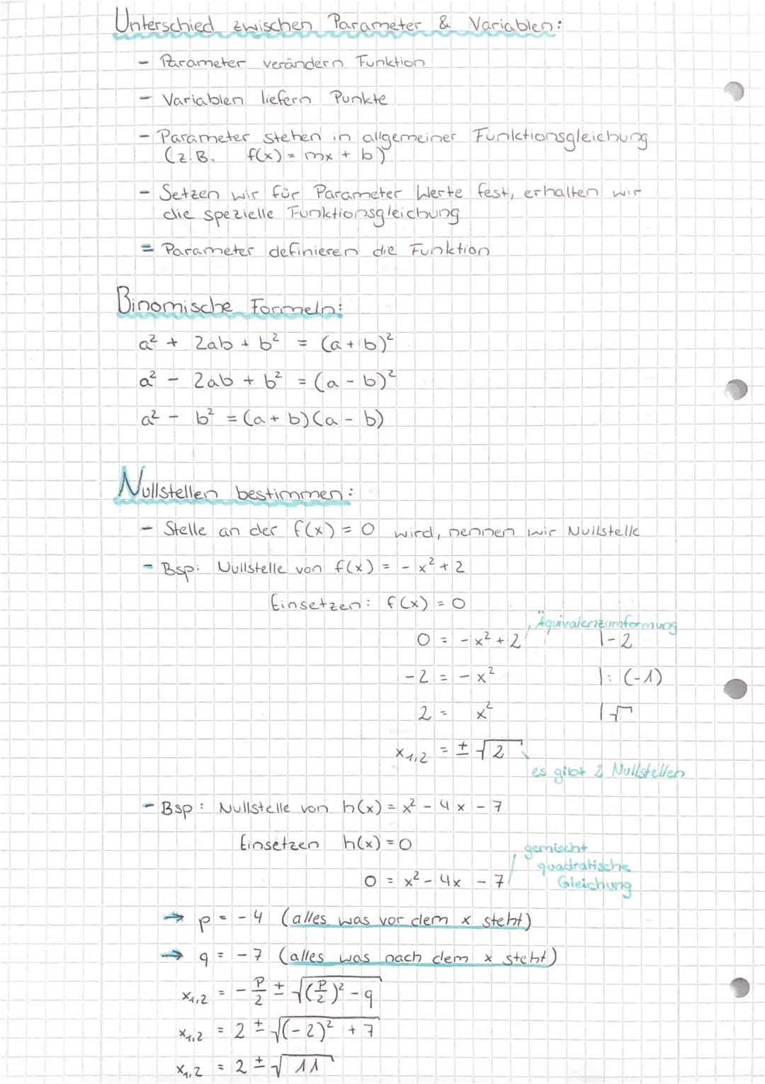 # FUNKTION

Darstellungsformen:
- Funktionsgraph
- Wertetabelle

- Funktionsgleichung.
- Pfeilschreibweise
[x→ 4x²+2]

Arten von Funktionen: