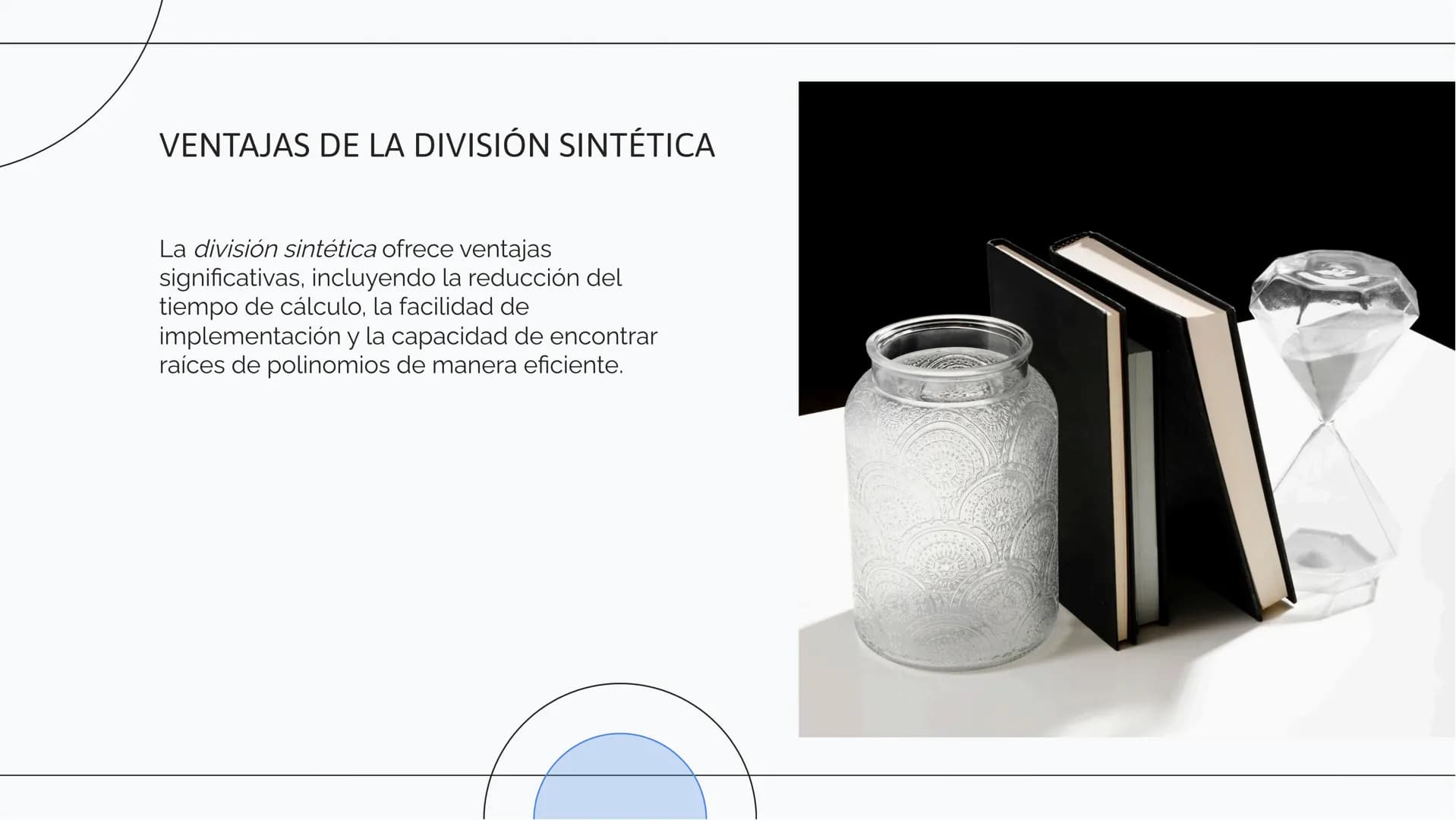 # Optimización de
## Cálculos: La Eficacia
### de la División
### Sintética # INTRODUCCIÓN

En esta presentación exploraremos la
optimizació