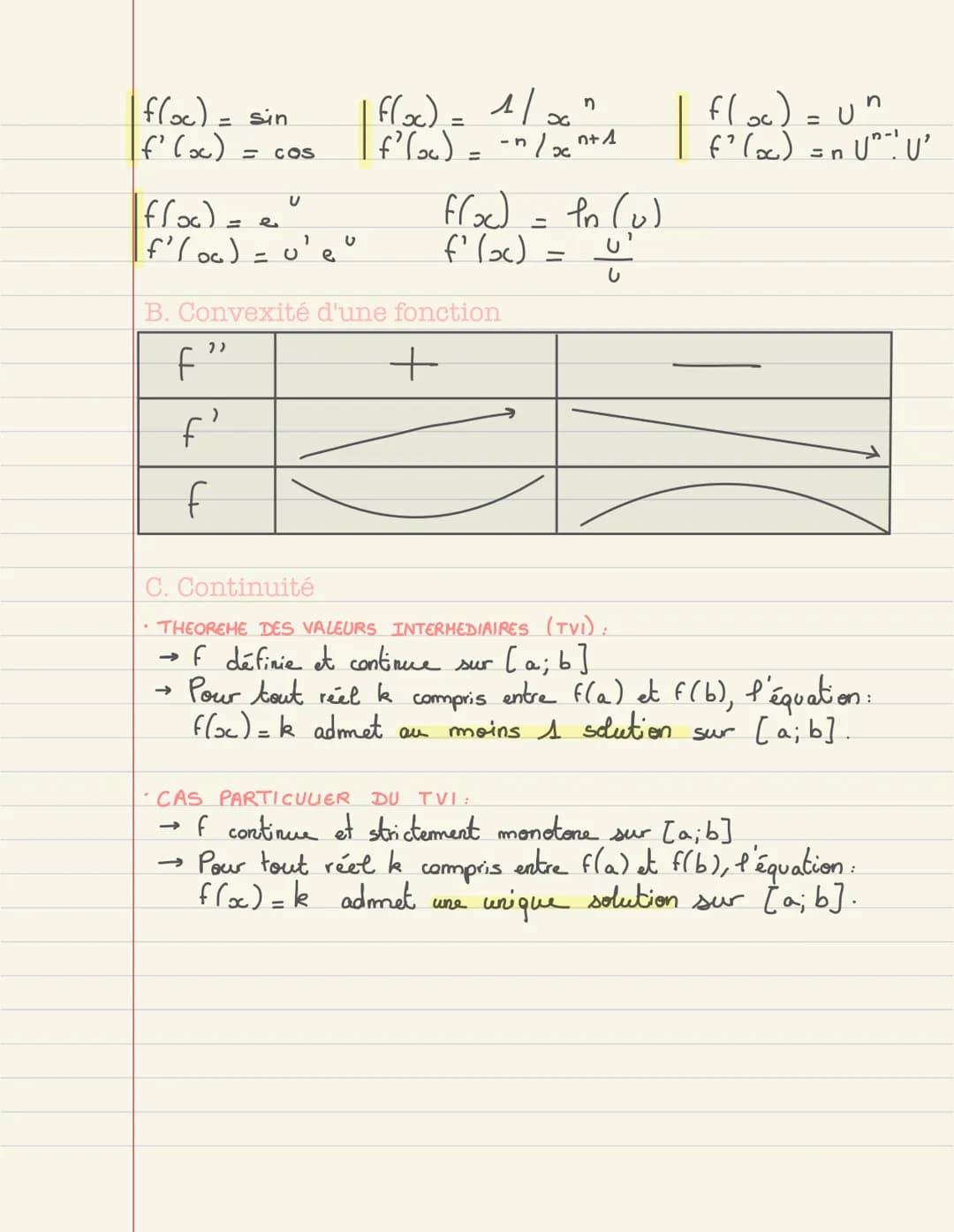 MATHEMATIQUES Révision cours terminale
Mathématiques

SOMMAIRE :

- Limites de suites
- Limites de fonctions
- Décidabilité, convexité, cont