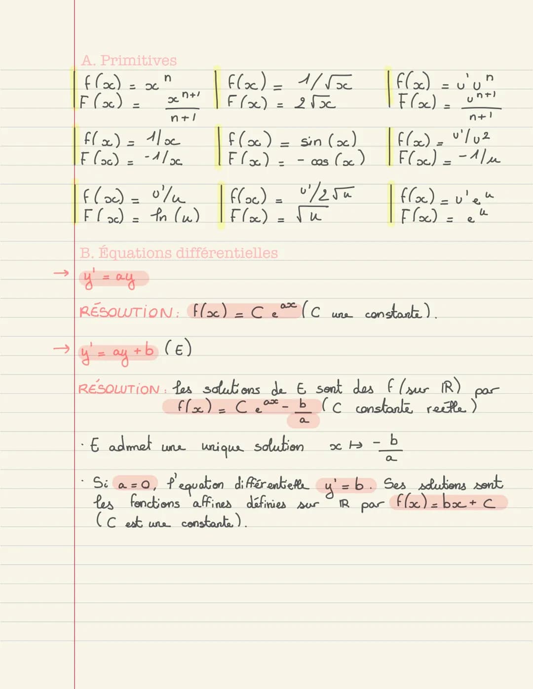 MATHEMATIQUES Révision cours terminale
Mathématiques

SOMMAIRE :

- Limites de suites
- Limites de fonctions
- Décidabilité, convexité, cont