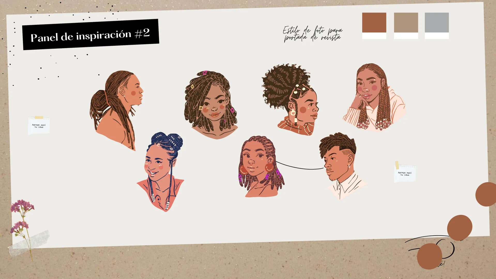 AFROCOLOMBIANIDAD

¿Todo listo? AFRO

COLOMBIA

Paleta de colores

Se suele
denominar a
este grupo
humano como
negros,
morenos,
mulatos, nic