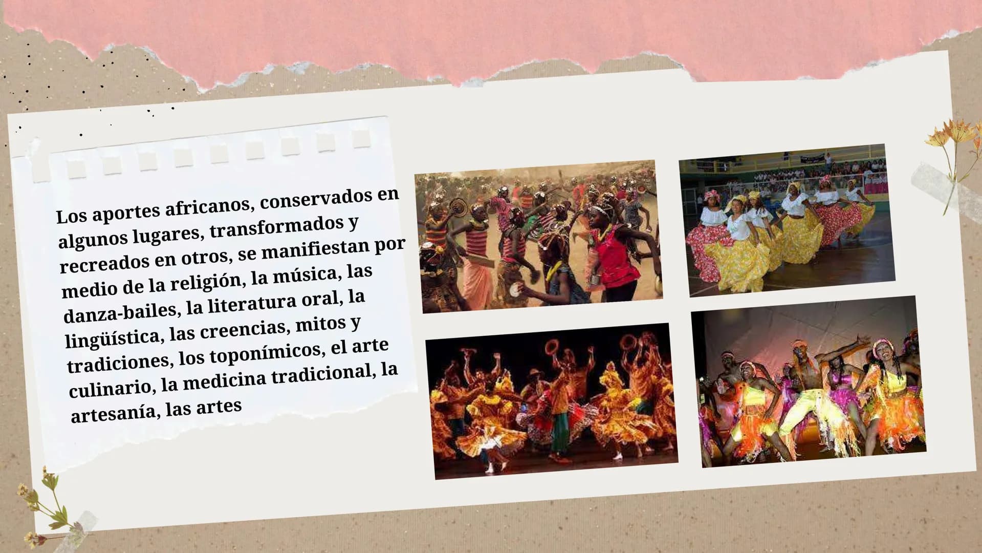 AFROCOLOMBIANIDAD

¿Todo listo? AFRO

COLOMBIA

Paleta de colores

Se suele
denominar a
este grupo
humano como
negros,
morenos,
mulatos, nic