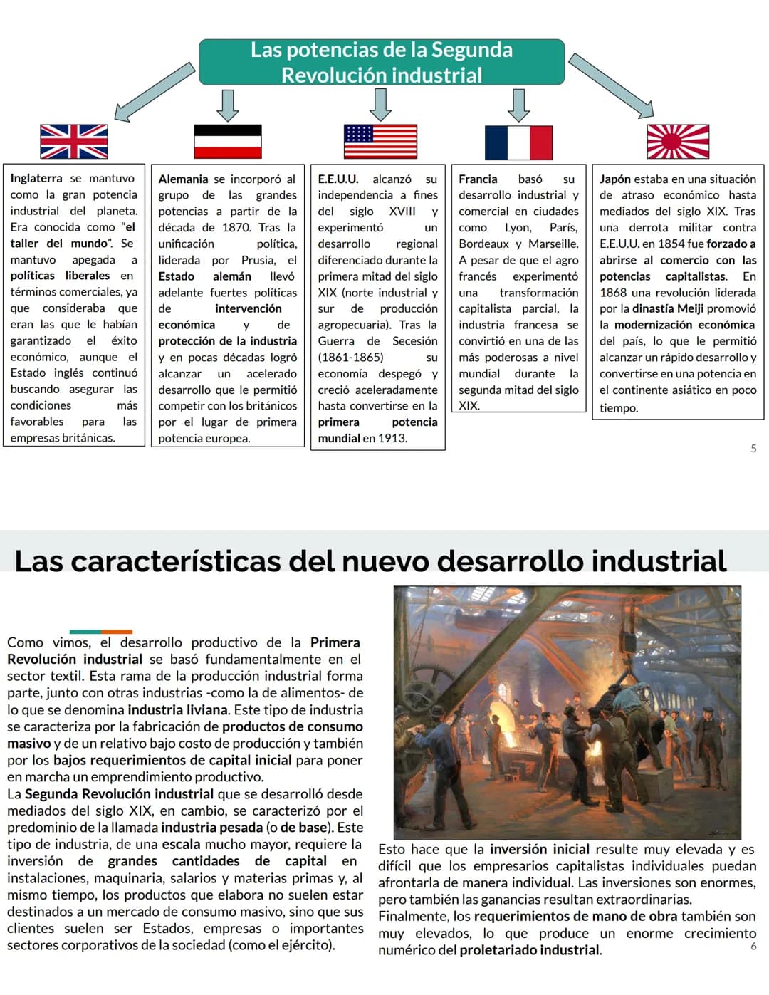 La Segunda Revolución Industrial
ILSE - Historia
3°1a
1.- ¿Cuándo y dónde?
Preparado por:
Profesor Federico Miliddi
Temario
2.- Las caracter