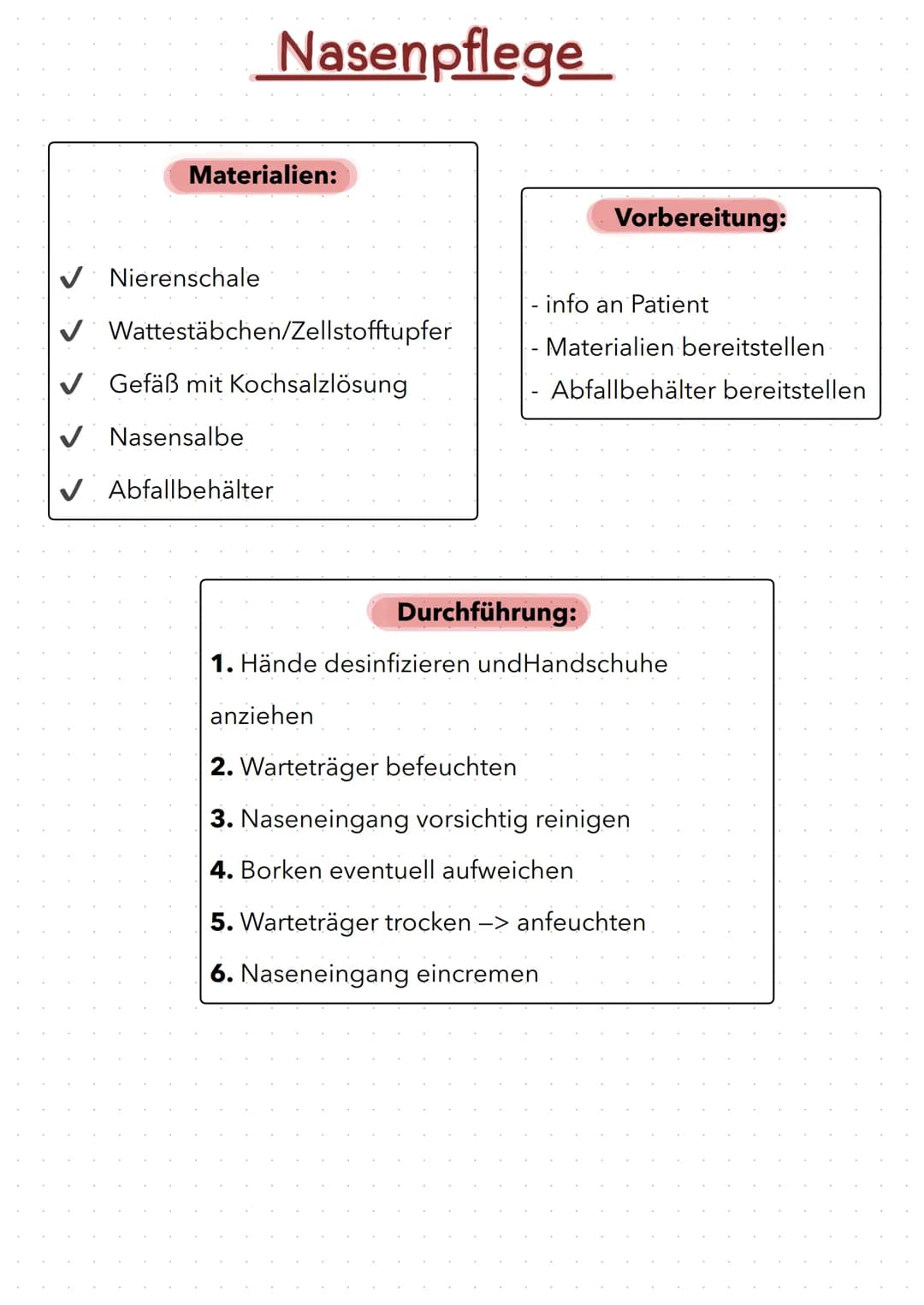 # Rasur

Wann Trockenrasur?
*   bei Pat. mit Blutverdünner
    (Blutungsgefahr zu hoch beim
    schneiden)
*   starke Infektionskrankheiten
