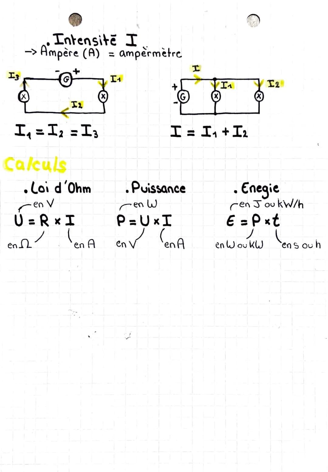 # Electricité
Shematisation
G
+
F
0
Générateur Interrupteurs Resistance Diode
+
-
M
X
DEL
Pile Moteur Lampe
Circuit
SERIE DERIVATION
-
