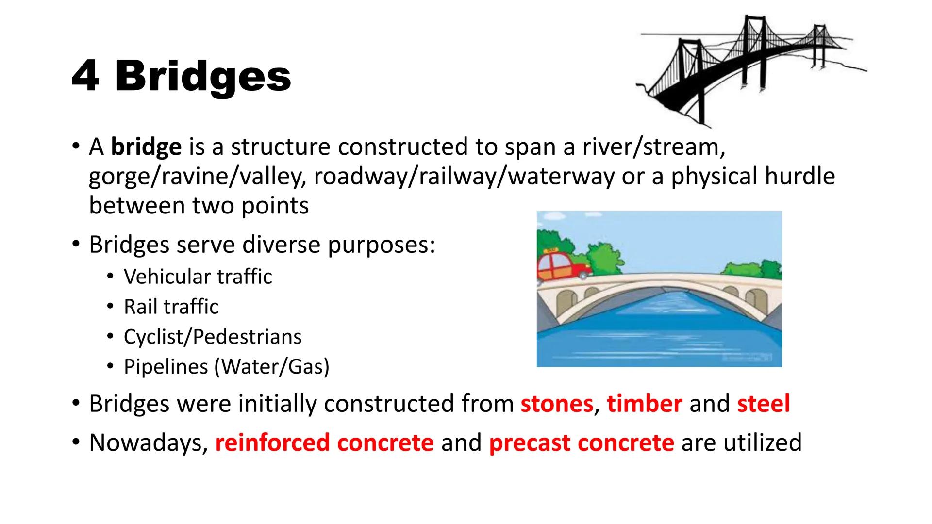 # Introduction to
# Civil Engineering
# (ВСЕ 111)
## Lecture 4
# Bridges
Ing. Dr. G. J. Amissah
Dept. of Civil Engineering
CCTU # Trial Q