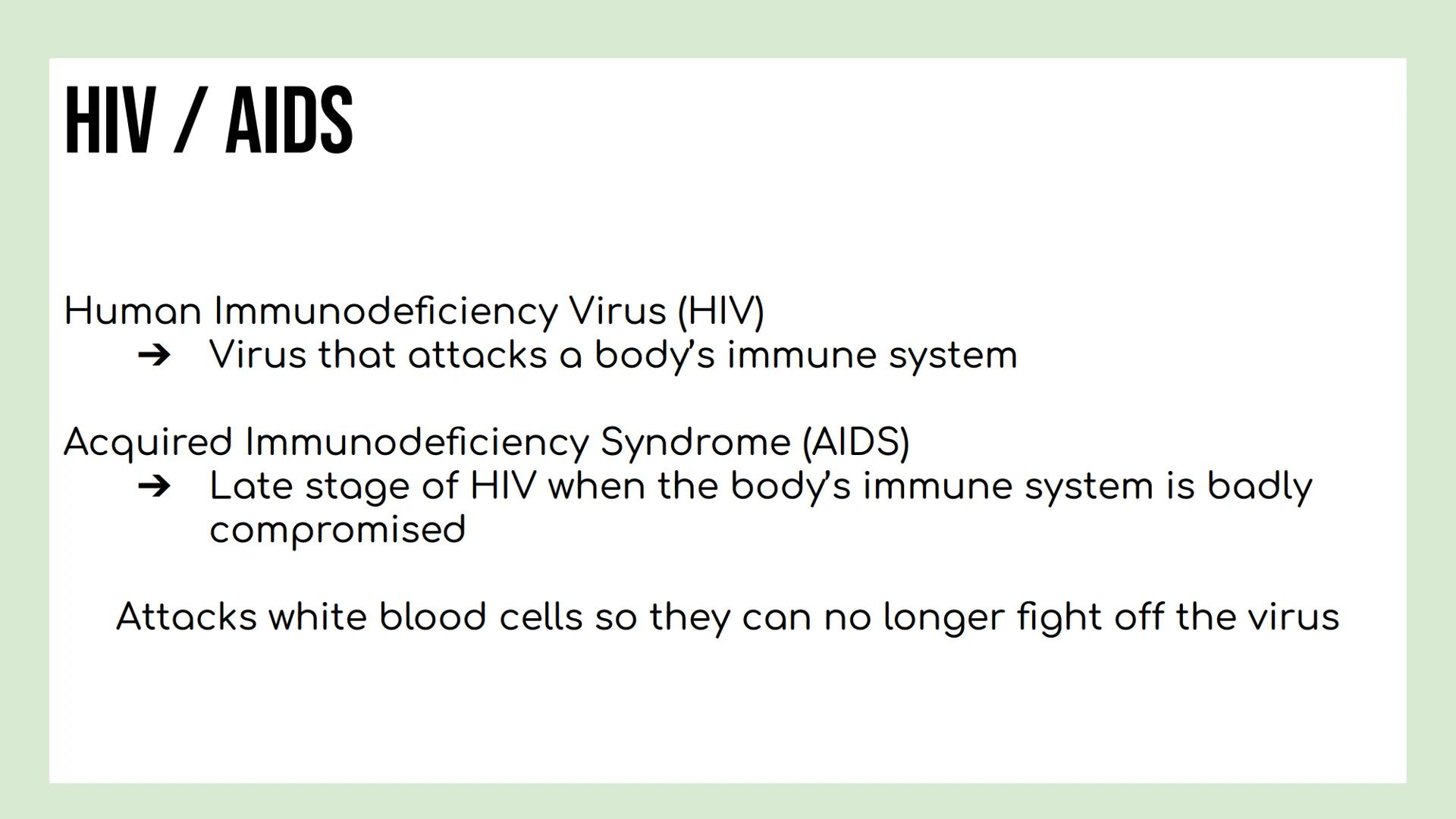 # DAY 5 NOTES: STD'S, HIV/ AIDS
# OVERVIEW
STI (Sexually Transmitted Infection) / STD (Sexually Transmitted
Disease)
Definition: Sexua