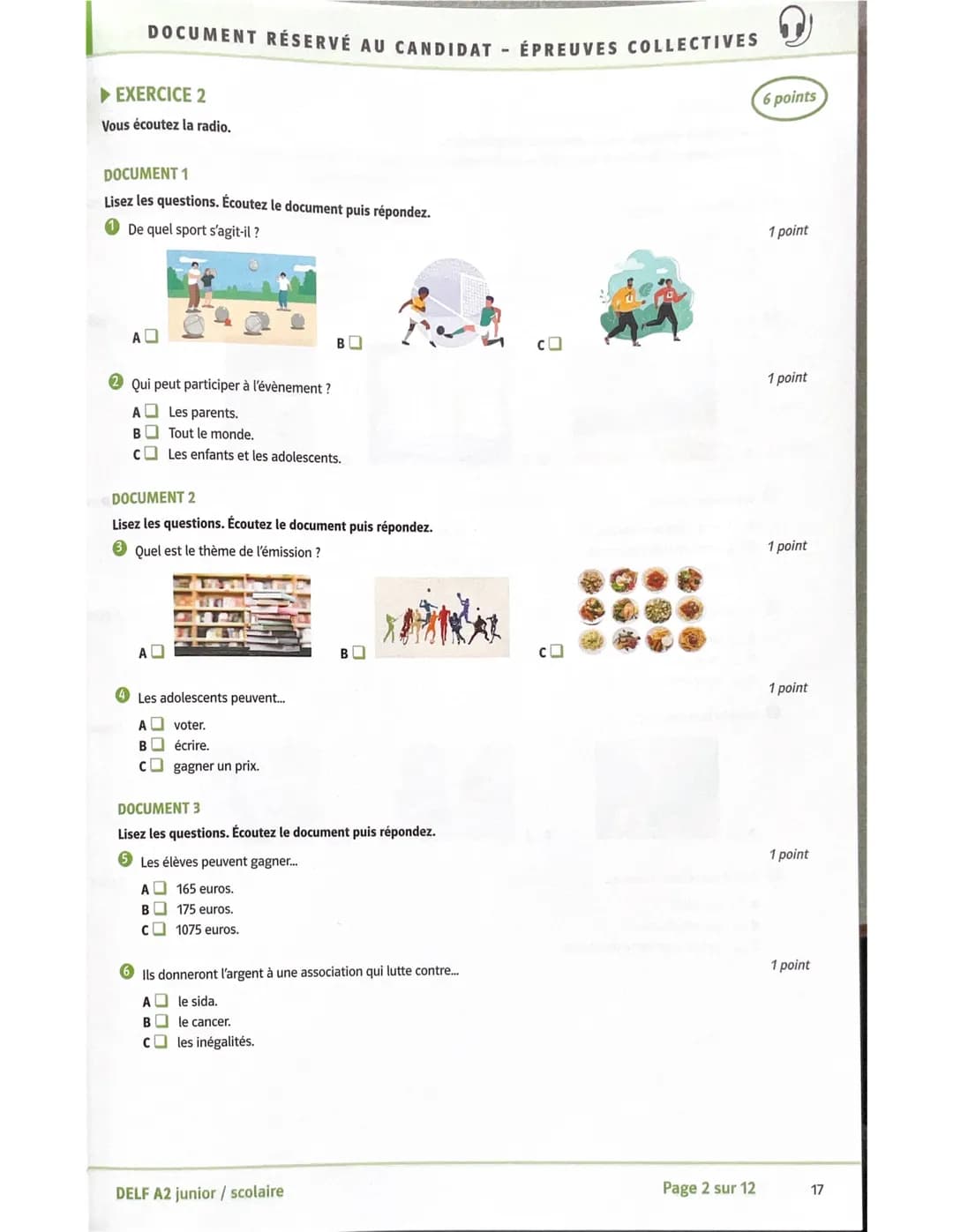 DELF - Tipps
Schriftlicher Prüfungsteil
Für jede Frage gibt es eine Antwort!
&
dagegen ton
Bearbeitung der
Aufgabe gen
Emails genauso
Deu